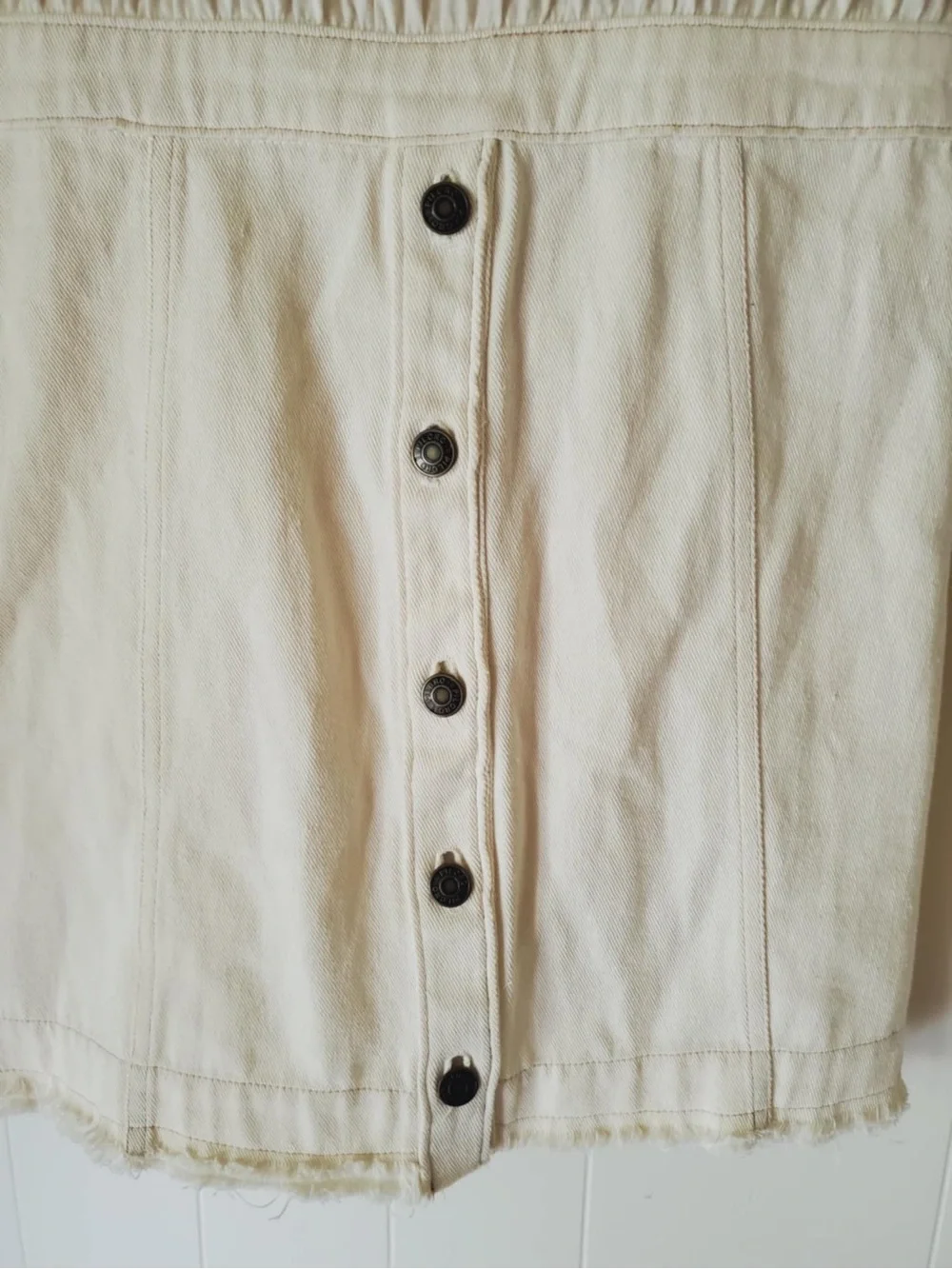 Anthropologie Pilcro Denim Skirt & Knit Tee Twofer Dress - Picture 3 of 11